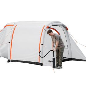 Inflatable SUV Tent with Awning, 8 x 6.7 ft 3-Season SUV Tailgate Tent with Ventilated Doors & Mesh Window
